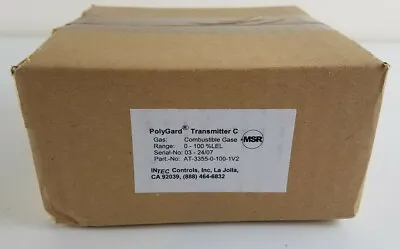 FACTORY SEALED PolyGard Transmitter C Combustable Gas Detector By INTEC Controls • $39.92