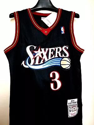 Allen Iverson #3 Philadelphia 76ers Men's Vintage Throwback Jersey US Seller • $49.99