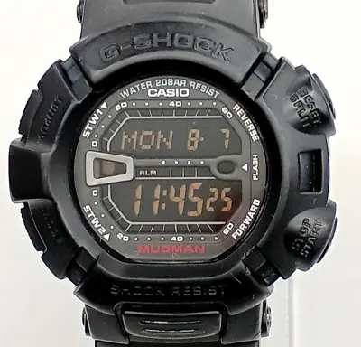 Casio G-shock Mudman Master Of G Land G-9000MS Men’s Watch Preowned From JP F/S • $115