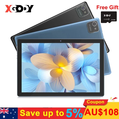 $108.99 • Buy 2023 NEW 10.1inch Android 11.0 Tablets PC 4GB+64GB WIFI Dual Camera Bluetooth AU