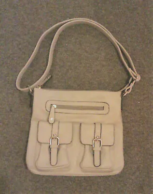 £10.99 • Buy Vintage - Fashion Star London, Medium Sized Beige Shoulder Bag, Adjustable Strap