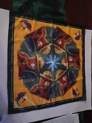 Lot Of Two Smokey The Bear Bandanas One New  One Used  Vintage  • $19.89