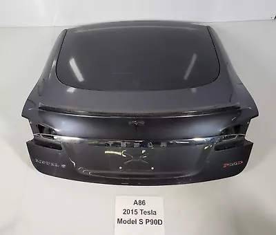 ✅12-16 OEM Tesla Model S Tailgate Liftgate Hatch Trunk Shell Panel Gray PMNG • $926.23