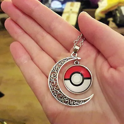 £3.99 • Buy Brand New Pokémon Pokéball Necklace 
