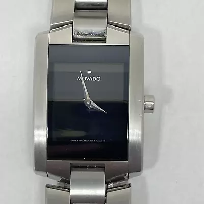 Movado Eliro 84.C1.455.A 26mm Stainless Steel Wristwatch • $255