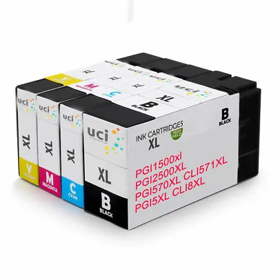 Lot Ink Cartridges For Canon PGI-1500XL PGI-2500XL PGI-570XL PGI5 CL8 • £15.59