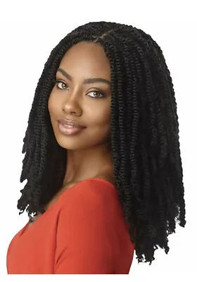 $6.95 • Buy Outre Synthetic Braiding Hair X-PRESSION SPRINGY AFRO TWIST 12”-2X