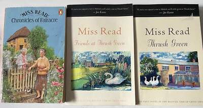 $12.99 • Buy Miss Read 3 Book Lot Chronicles Of Fairacre Series Friends At Thrush Green