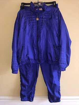 Tail Vintage Track Warm Up Suit Purple Women’s Size Large Jacket & Pants Lined • $65