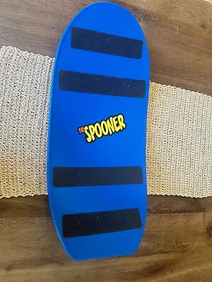 The Spooner Balance Board Pro Blue  Exercise Training Skateboard Snowboard Surf • $10