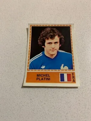 Panini Europa 1980 Euro 80 Michel Platini 207 RECOVERED Sticker France • £9.99