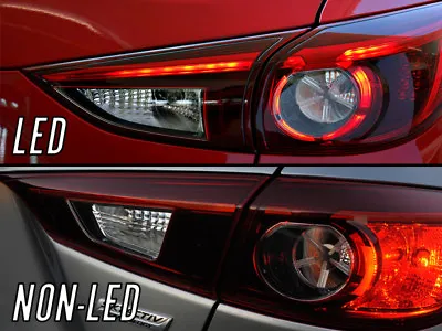DEPO 4PCS Touring Style LED Tail Light For 2014-2017 Mazda 3 Mazda3 4D / Axela • $254.96
