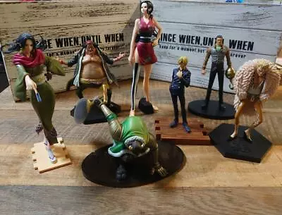 £135.43 • Buy ONE PIECE Figure Lot Of 7 Hancock Sanji Doflamingo Teach Crocodile Doulton  