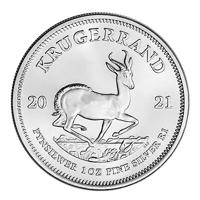 Commemorative 2021 1OZ Silver South Africa Krugerrand Coin Kruger Commemorative  • $18.04