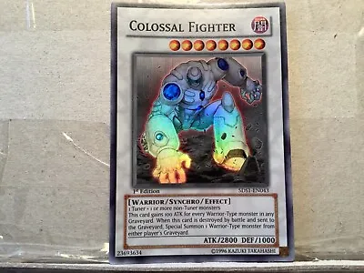 Colossal Fighter | Ultra Rare | 1st Edition | 5DS1-EN043 | Mint • £5