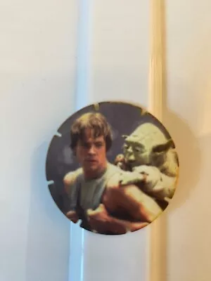 Star Wars Tazos/Pog Vintage 1996 No 20 Luke & Yoda Disc By Walkers • £0.99