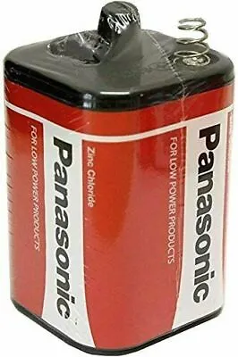 Panasonic Torch Lantern Battery 6v 6 Volt Pj996 4r25r Zinc • £7.98