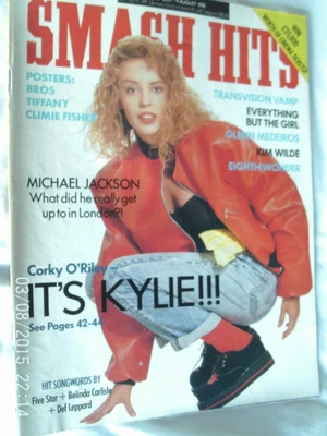 £2.90 • Buy Smash Hits Pop Magazine 1988 July Kylie Minogue   Incomplete