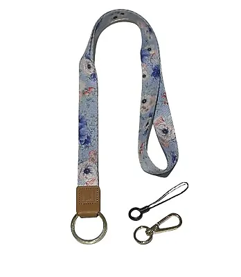 £4.99 • Buy Premium Lanyard Neck Strap With Metal Ring & Clasp For ID Card Keys Phone Camera