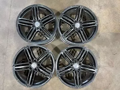 2009-2016 Audi S4 OEM Wheels Full Set Peeler Style Dark Gray 19x8.5 ET43 (JP) • $800