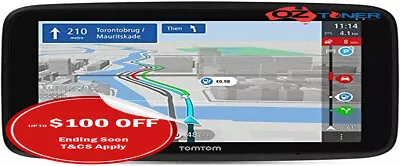 Tomtom GO Discover 6  Car GPS Navigation System+Hands Free Calling+World Maps • $586