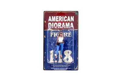 SARA LADIES NIGHT OUT AMERICAN DIORAMA 1:18 Scale FEMALE LADY 4  Figure • $8.59