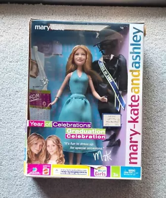 Mattel 2003 Mary Kate And Ashley Olsen Graduation Day Doll NRFB MIB • $5.99