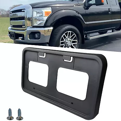 For 2011-2016 Ford F250 F350 Super Duty Front License Plate Frame Bracket Holder • $15.19