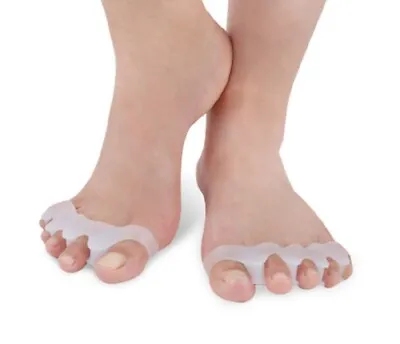 1-Pair Silicone Gel Bunion Corrector - Orthotic Toe Straightener & Separator • $6.20