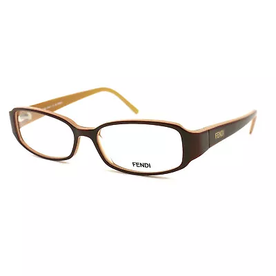 Fendi Women's Eyeglasses FF624 210 Brown 51 15 130 Frames Rectangle • $29.95