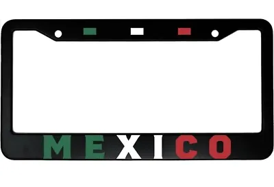 Mexico Flag Mexican Pride Aluminum Car License Plate Frame • $14.95