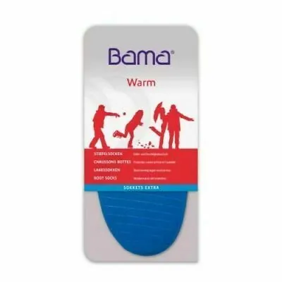 Bama Sokkets Extra Insulated Wellington Welly Boot Sock Thermal Liner • £9.99