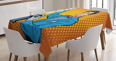 Magic Tablecloth Magician Rabbit Pop Art Retro • £15.99