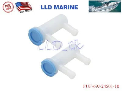 10 Micron Fuel Filter For Yamaha Outboard F150 - F250 HP 69J-24501-10-00 2Pcs • $11.95