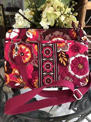 Vera Bradley Carnaby (Retired 2009) Pink Floral Computer Carry On Ipad Case • $34