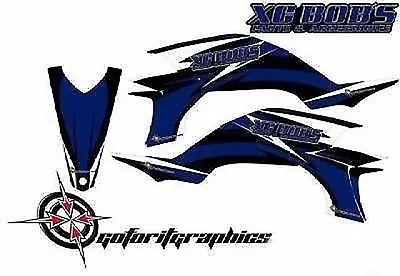 04-09 Yamaha YFZ450 YFZ 450 Fender Plastic Graphic Decal Kit XCBob's • $50