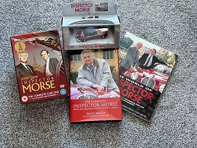 Inspector Morse - The Complete Collection DVD Books & Model Car (Free UK P&P) • £30