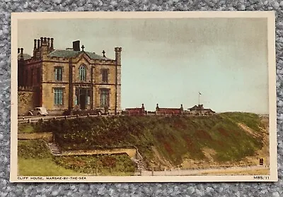 Cliff House Marsk By The Sea Postcard • £2.25