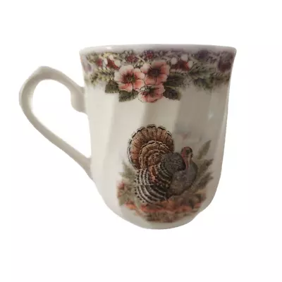 Myott Factory Churchill Thanksgiving Multicolor Mug Colombia • $22.50