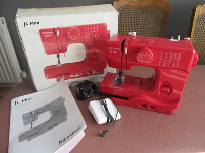 £25 • Buy John Lewis JL Mini Sewing Machine Red.  VGC