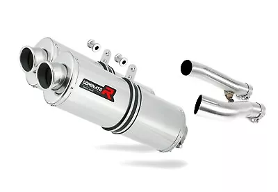 Exhaust Silencer Muffler DOMINATOR OVAL YAMAHA XJR 1200 95-98 + DB KILLER • $458