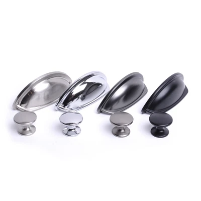 £2.91 • Buy Door Handles Knobs Kitchen Cupboard Cabinet Drawer Knob And Cup Handle