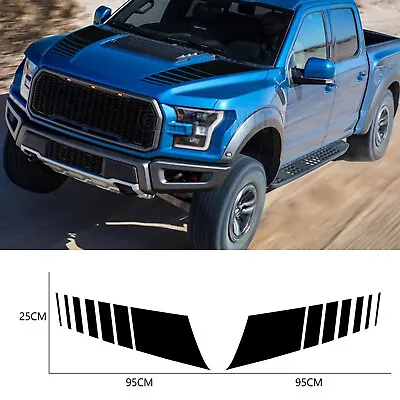 Graphics Bonnet Sticker Kit For FORD RAPTOR F-150 Pickup Truck Hood Vinyl Decal • $18.99