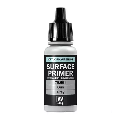 Acrylicos Vallejo Surface Primer Air Grey 17ml Bottle For Miniatures Models • $4.99