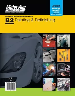 ASE Test Preparation Collision B2 Painting & Refinishing Motor Age Manual Guide • $36.95