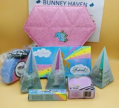 $458.74 • Buy Too Faced Life's A Festival Palette Unicorn Cosmetics 10pc Sassy Doll Brush Set