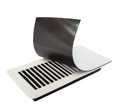 2-pk Deflecto Magnetic Register Heat Vent Covers Cover 5x12 Trimmable Paintable • $11.95