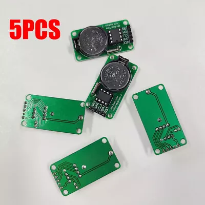 5PC RTC DS1302 Real Time Clock Module For Arduino AVR ARM PIC SMD With Battery# • $11.48