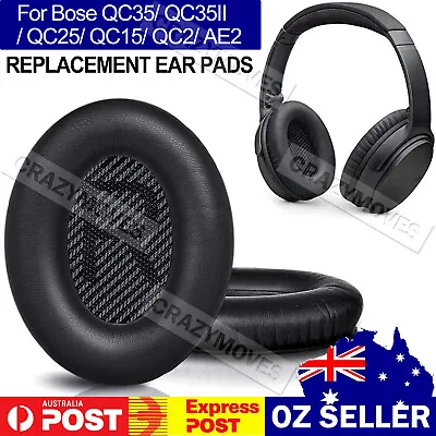 Replacement Ear Pads Cushions For Bose Quiet Comfort 35 QC35 II/I 25 15 VIC • $11.36