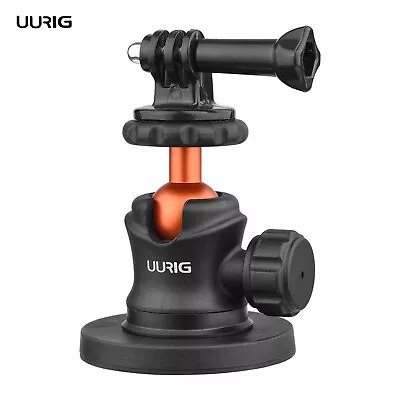 UURIG Magnet Camera Mount Powerful Magnetic Camera Ball Head For GoPro38 B3A7 • $27.59